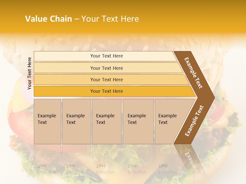 Sandwich Food Addictive PowerPoint Template