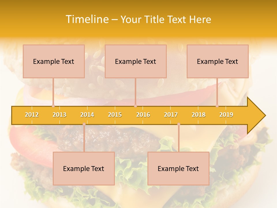 Sandwich Food Addictive PowerPoint Template