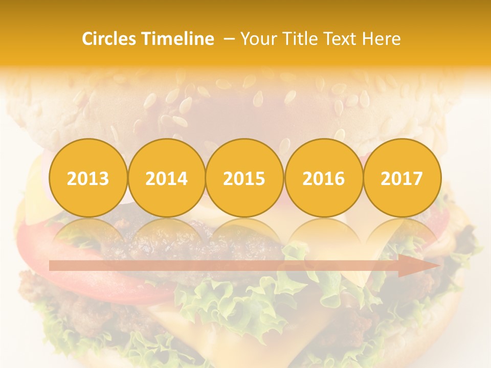 Sandwich Food Addictive PowerPoint Template