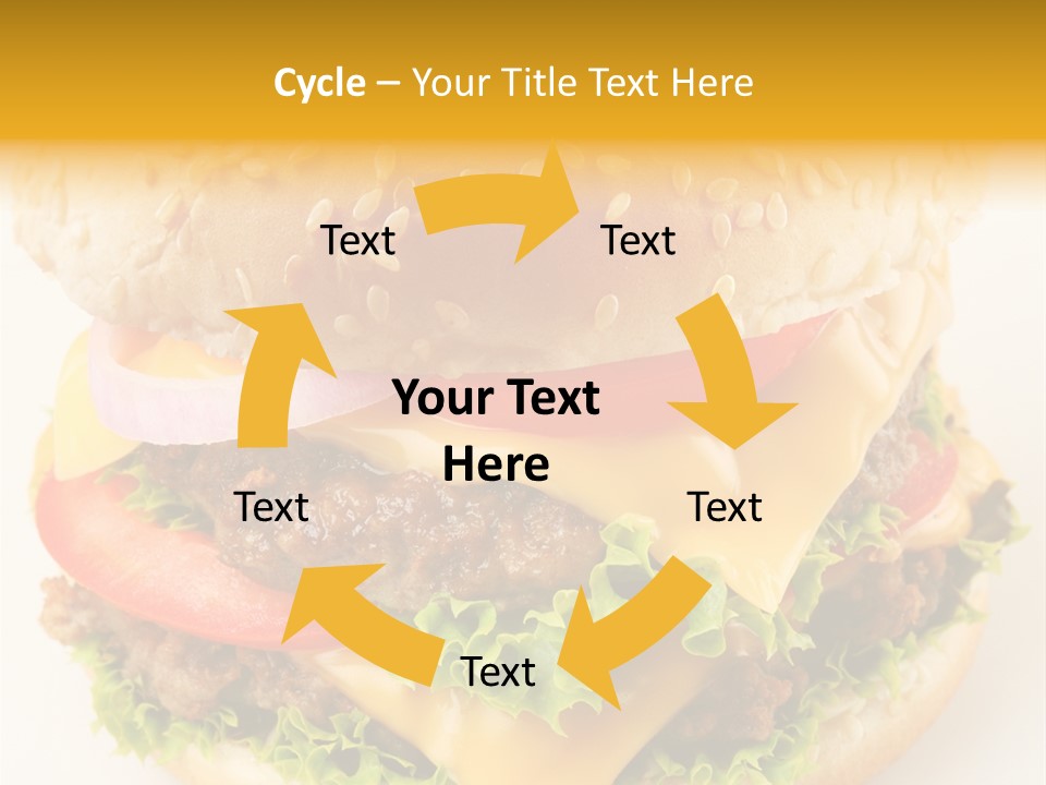 Sandwich Food Addictive PowerPoint Template