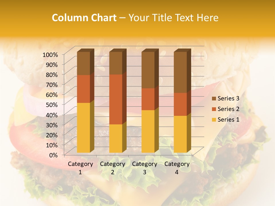Sandwich Food Addictive PowerPoint Template