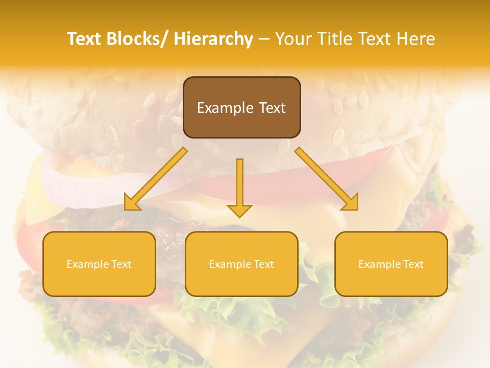 Sandwich Food Addictive PowerPoint Template