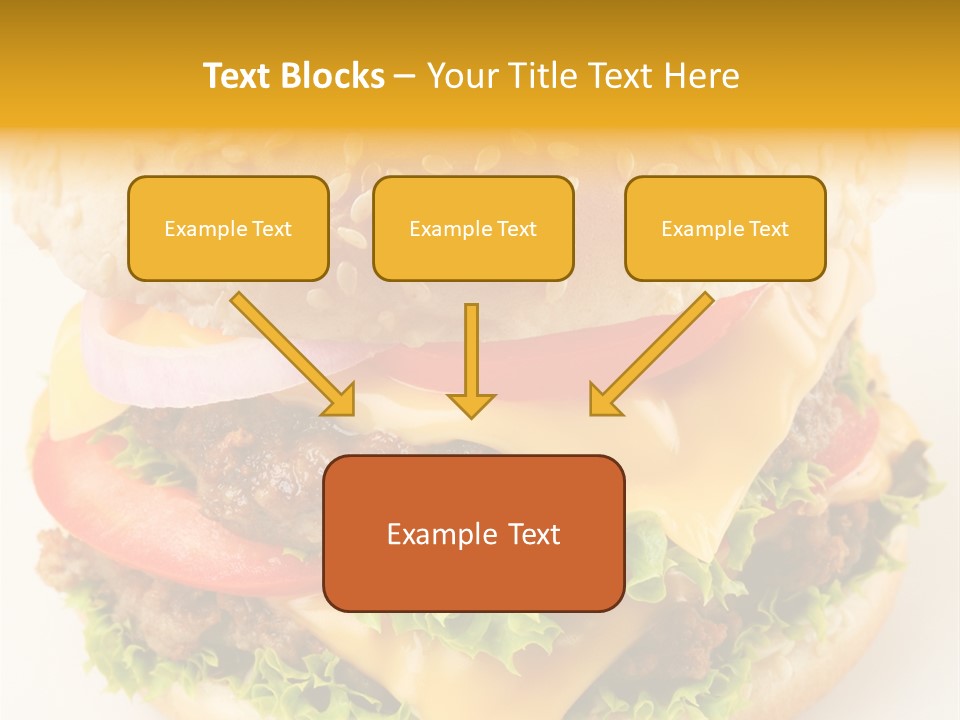 Sandwich Food Addictive PowerPoint Template