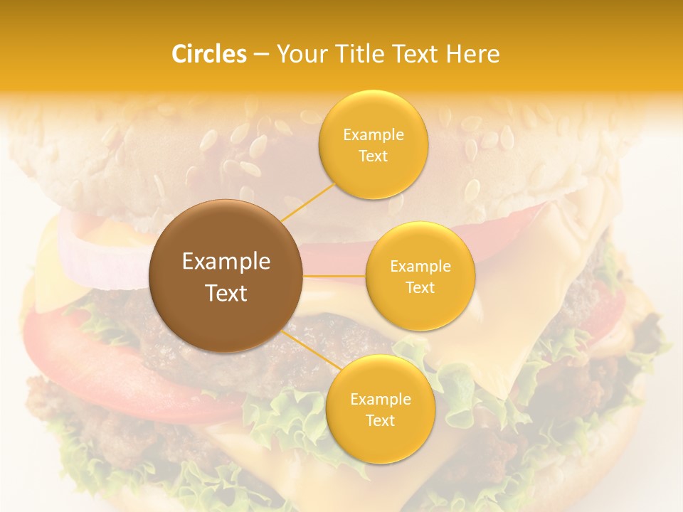 Sandwich Food Addictive PowerPoint Template