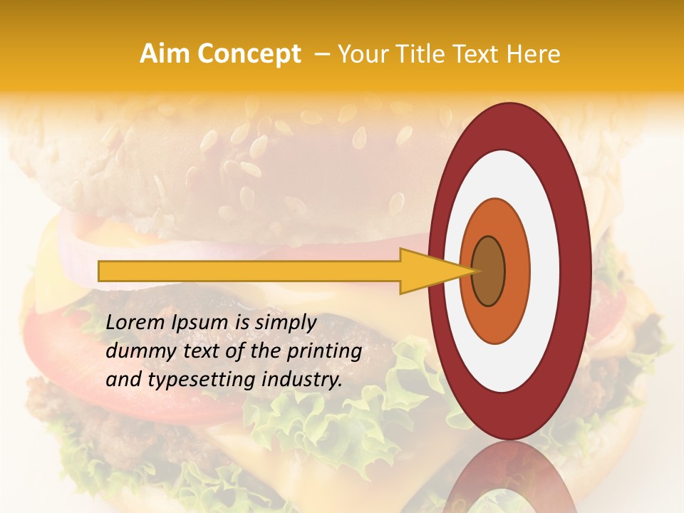 Sandwich Food Addictive PowerPoint Template