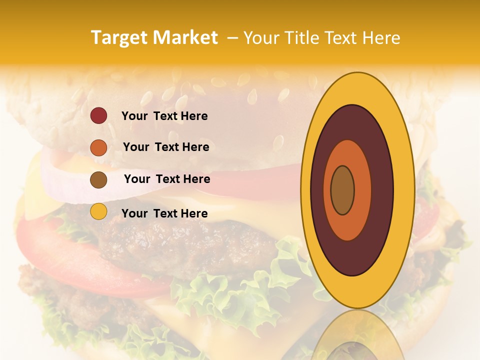 Sandwich Food Addictive PowerPoint Template