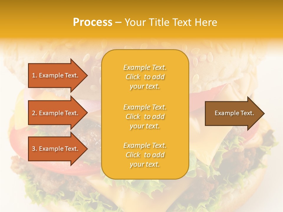 Sandwich Food Addictive PowerPoint Template