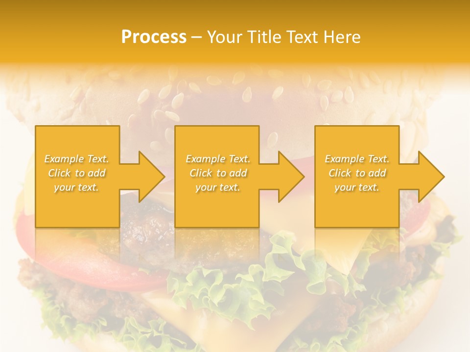 Sandwich Food Addictive PowerPoint Template