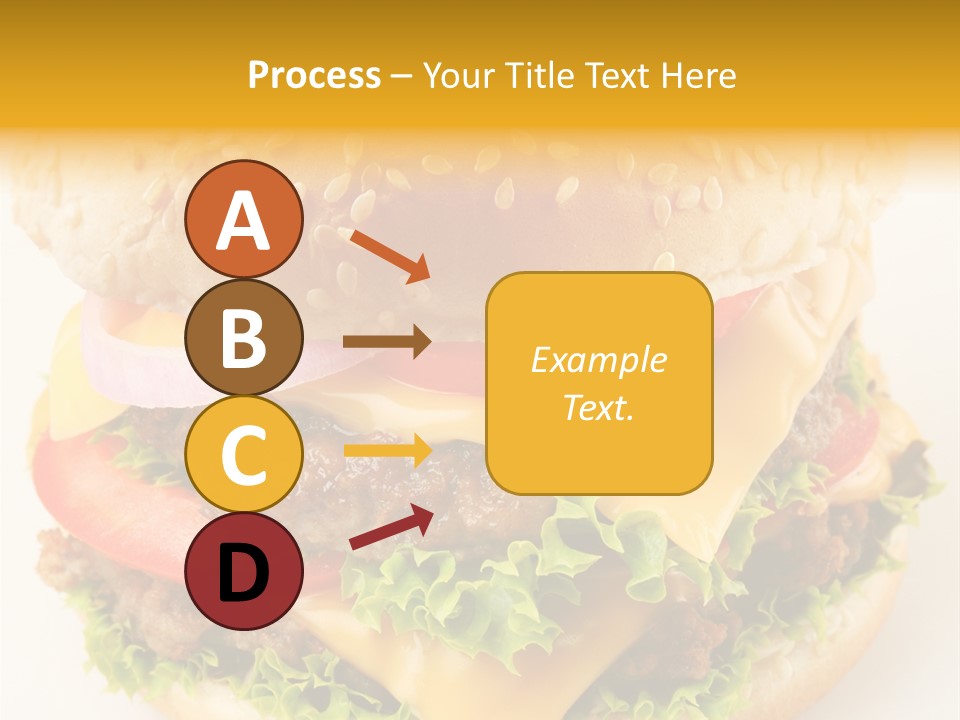 Sandwich Food Addictive PowerPoint Template