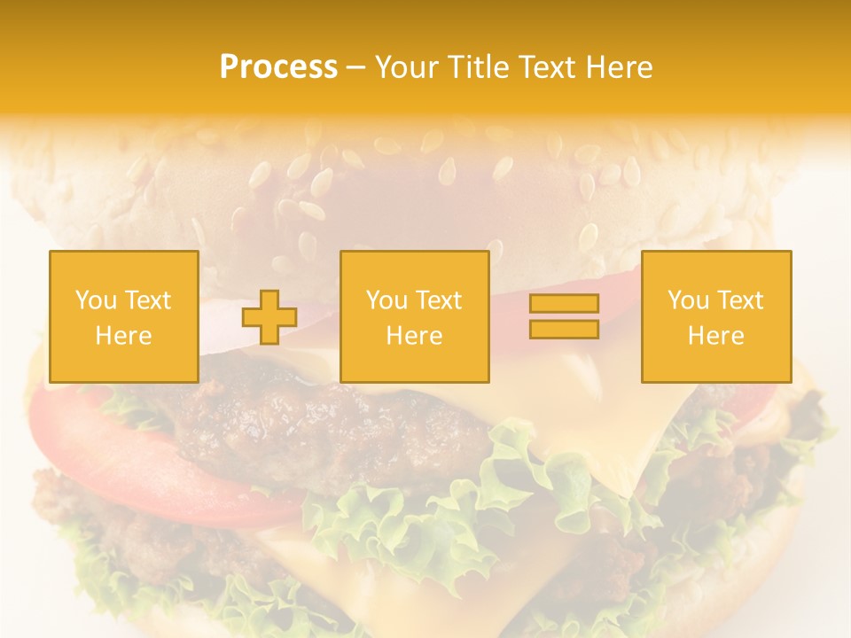 Sandwich Food Addictive PowerPoint Template