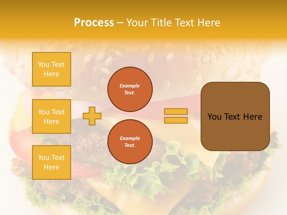 Sandwich Food Addictive PowerPoint Template