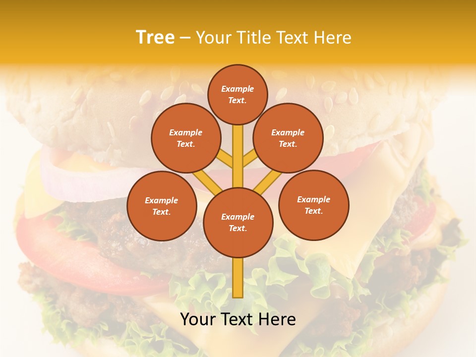 Sandwich Food Addictive PowerPoint Template