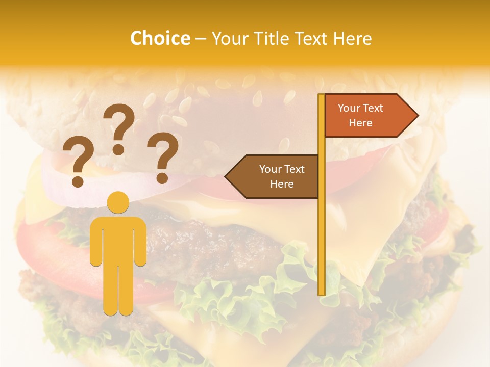 Sandwich Food Addictive PowerPoint Template