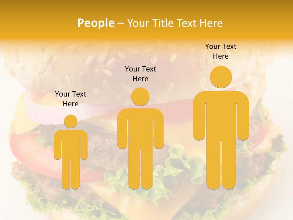 Sandwich Food Addictive PowerPoint Template