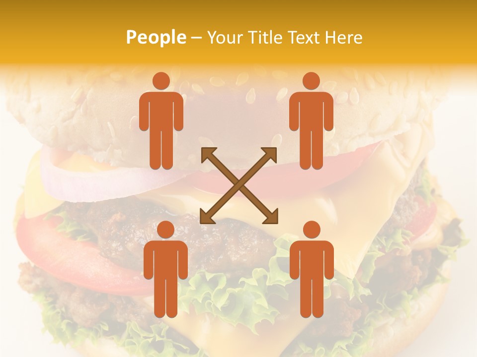 Sandwich Food Addictive PowerPoint Template