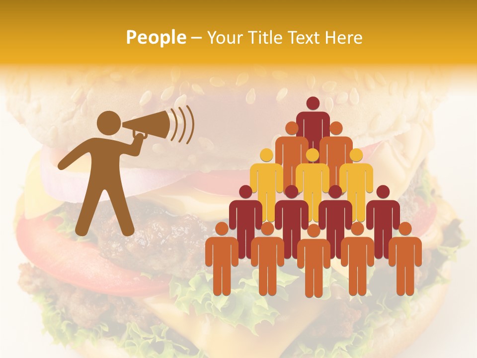 Sandwich Food Addictive PowerPoint Template