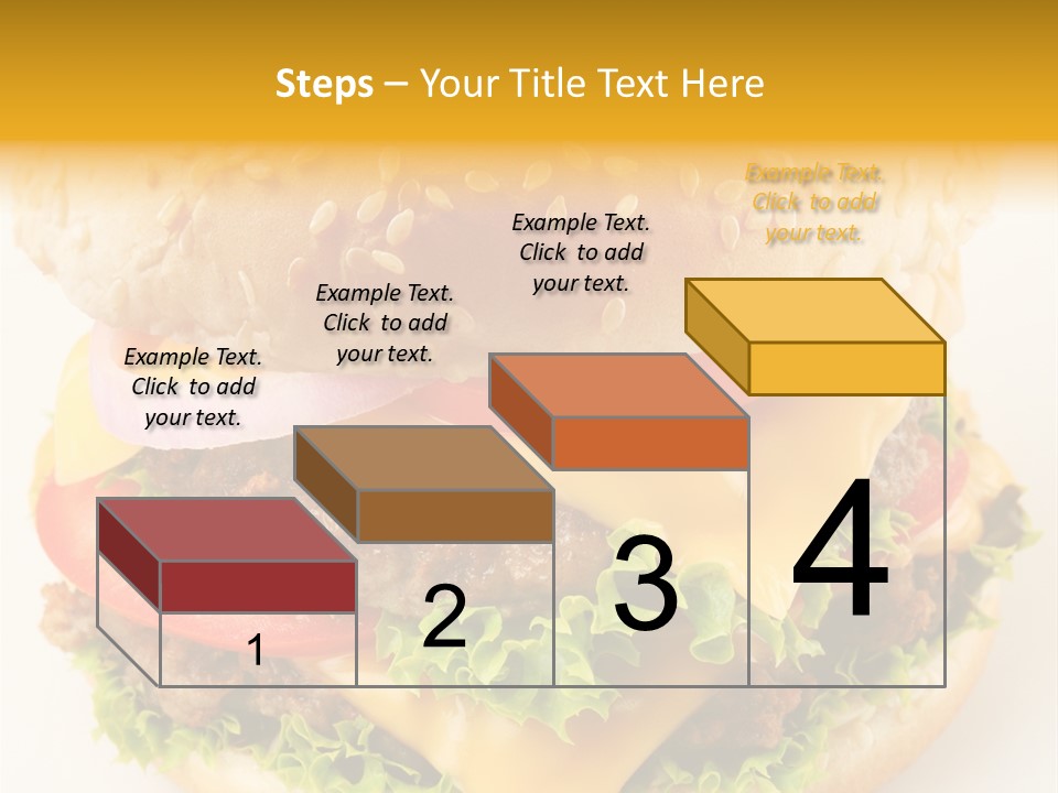 Sandwich Food Addictive PowerPoint Template