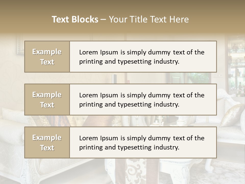 Lifestyle Modern Performer PowerPoint Template
