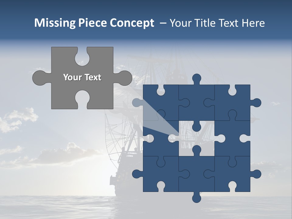 Ship Retro Historical PowerPoint Template