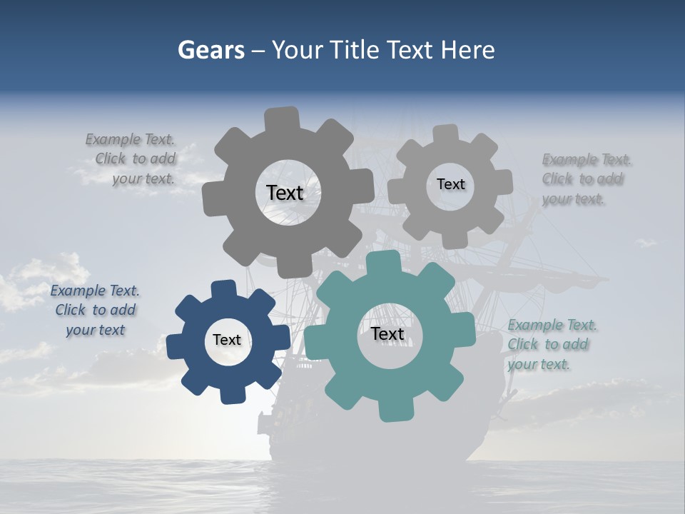 Ship Retro Historical PowerPoint Template