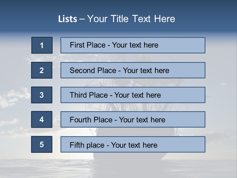 Ship Retro Historical PowerPoint Template