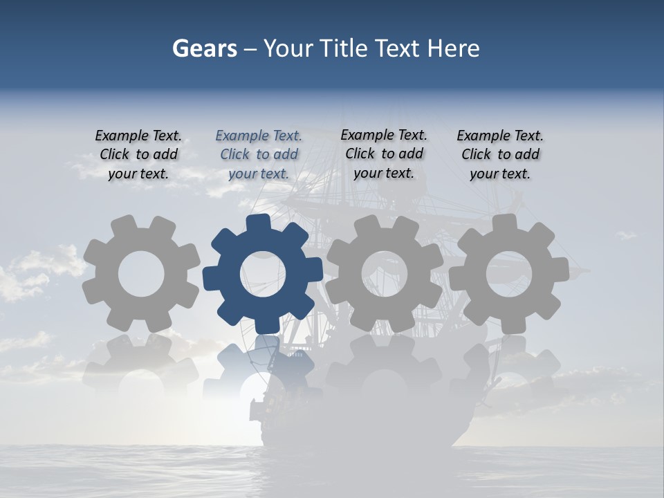 Ship Retro Historical PowerPoint Template