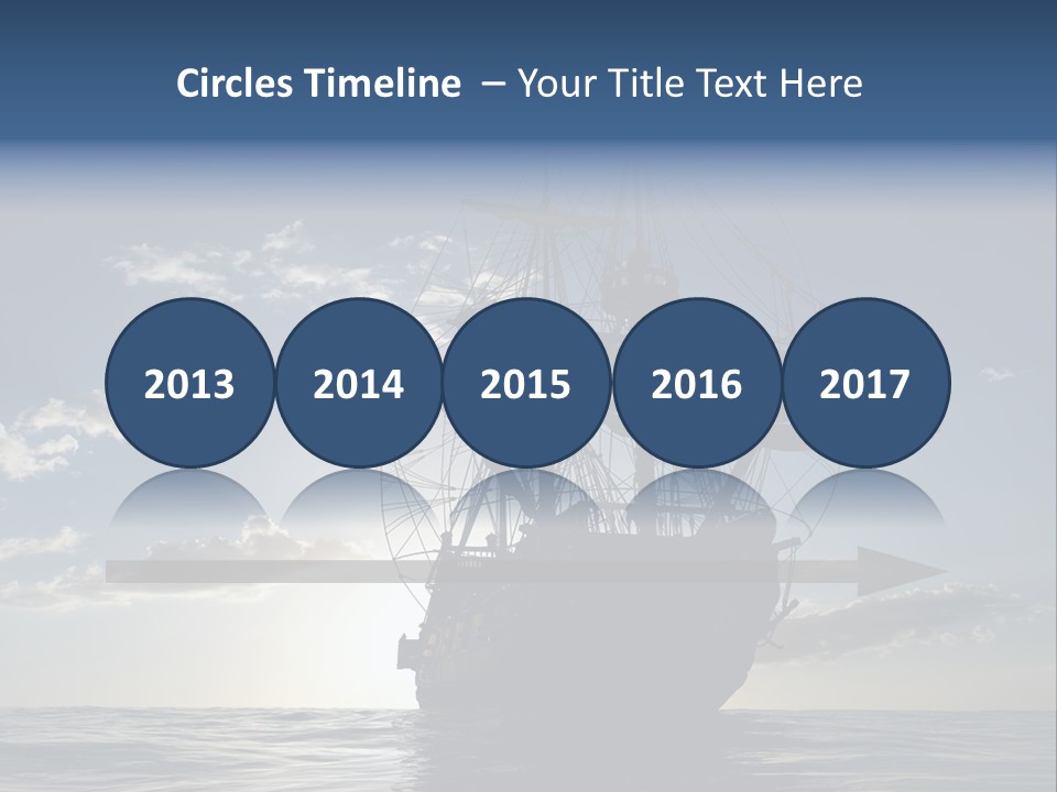 Ship Retro Historical PowerPoint Template