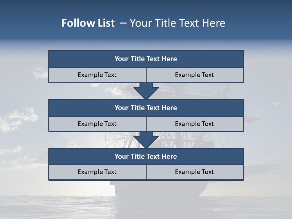 Ship Retro Historical PowerPoint Template