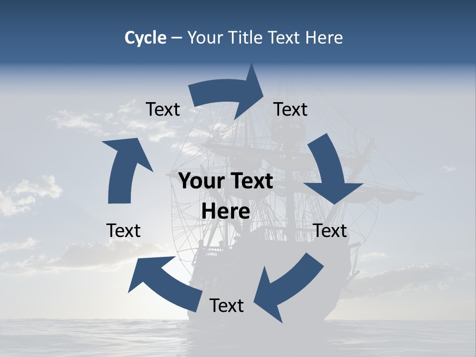 Ship Retro Historical PowerPoint Template