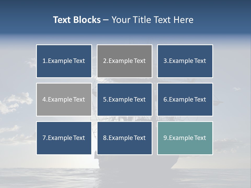 Ship Retro Historical PowerPoint Template