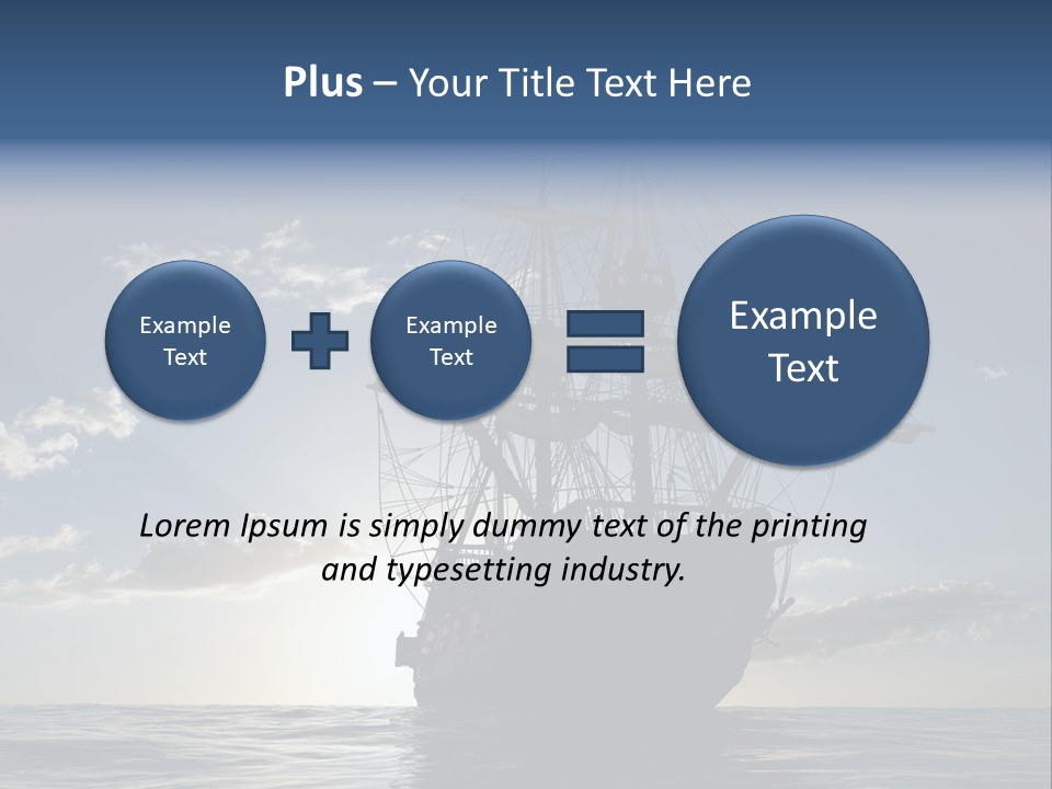 Ship Retro Historical PowerPoint Template