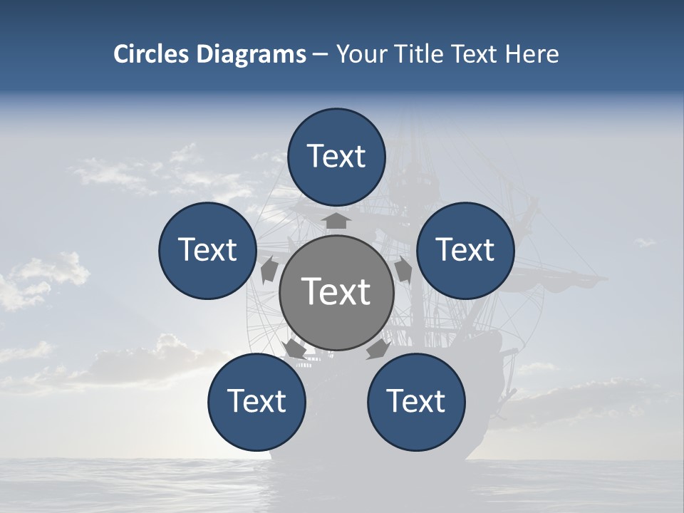 Ship Retro Historical PowerPoint Template