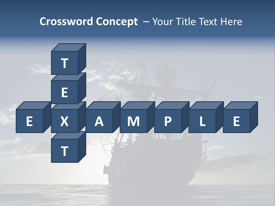 Ship Retro Historical PowerPoint Template
