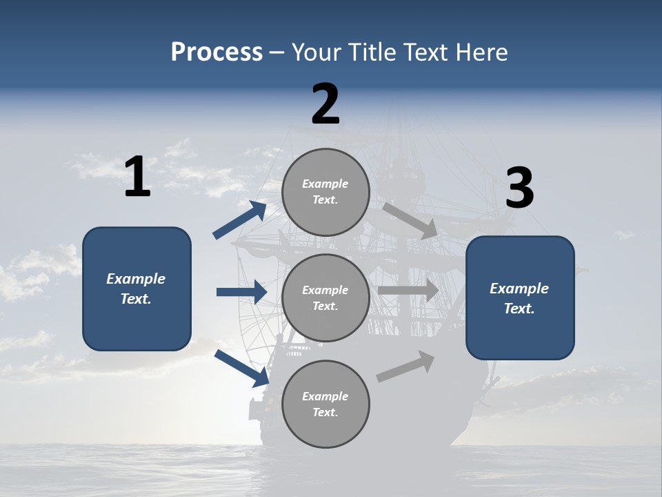 Ship Retro Historical PowerPoint Template