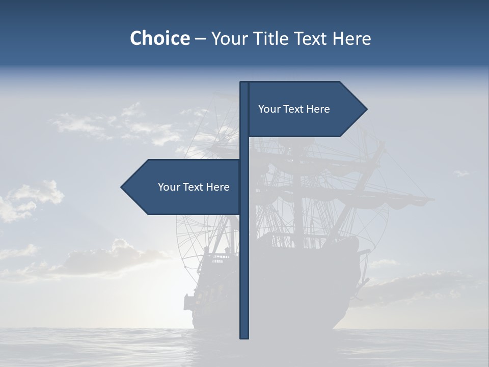 Ship Retro Historical PowerPoint Template