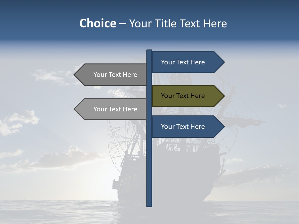 Ship Retro Historical PowerPoint Template