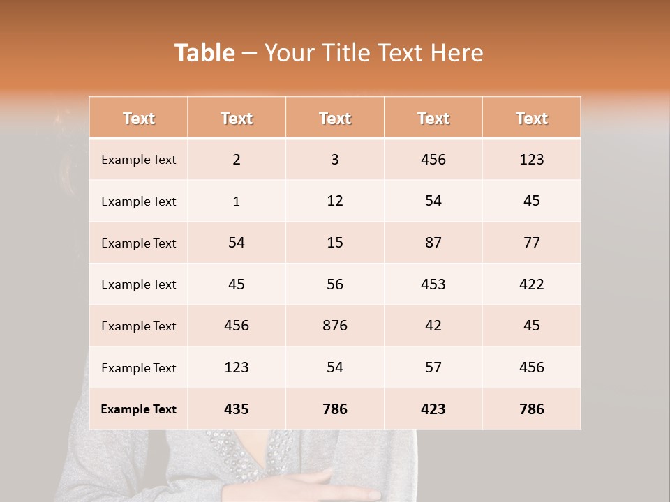 A Woman Wearing Sunglasses Is Posing For A Picture PowerPoint Template