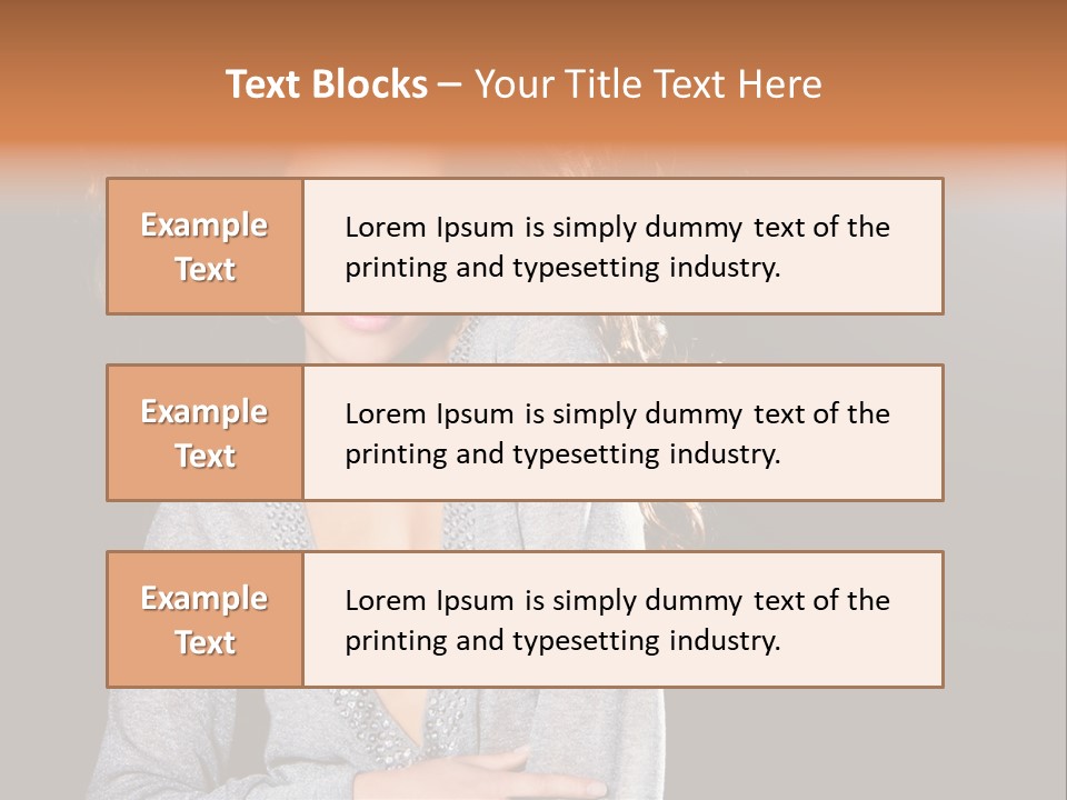 A Woman Wearing Sunglasses Is Posing For A Picture PowerPoint Template