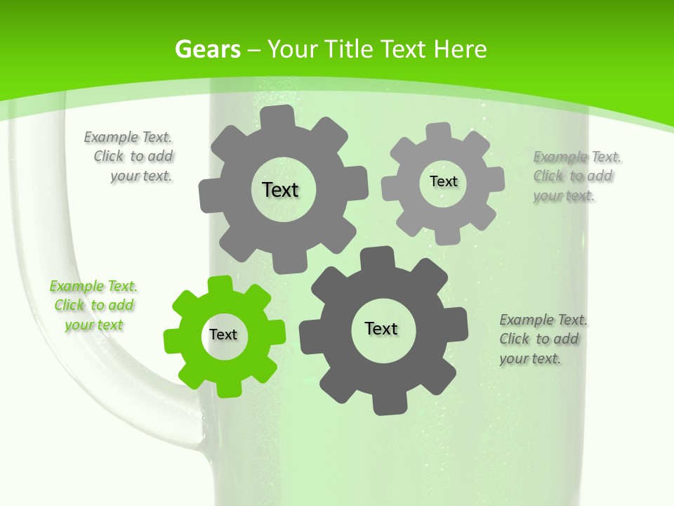 Glass Liquid Pub PowerPoint Template