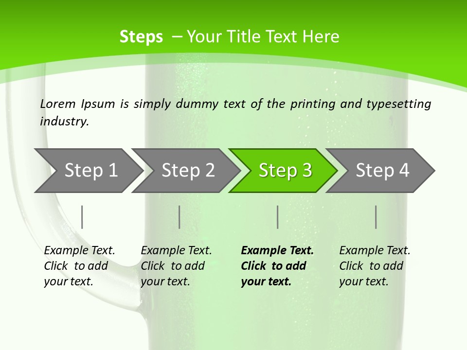 Glass Liquid Pub PowerPoint Template