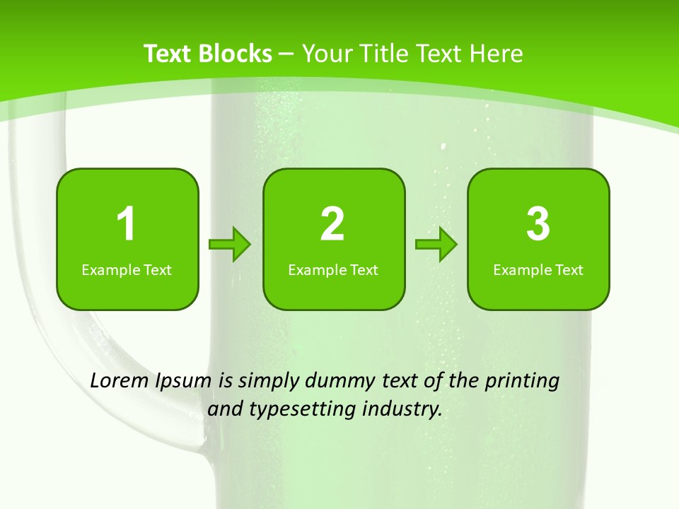 Glass Liquid Pub PowerPoint Template
