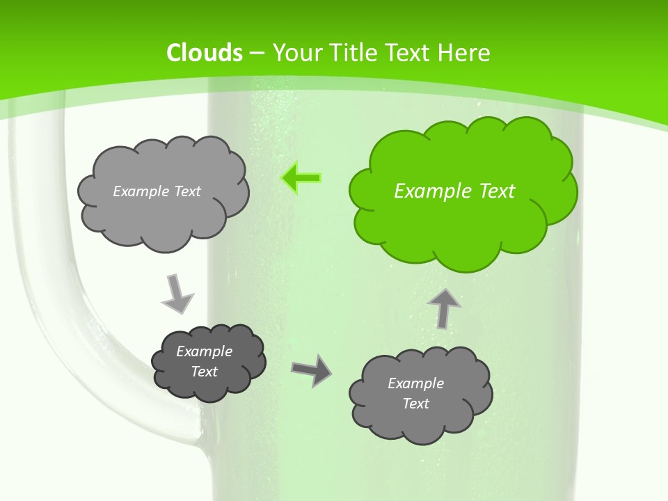 Glass Liquid Pub PowerPoint Template
