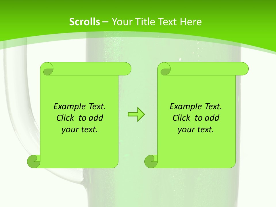 Glass Liquid Pub PowerPoint Template