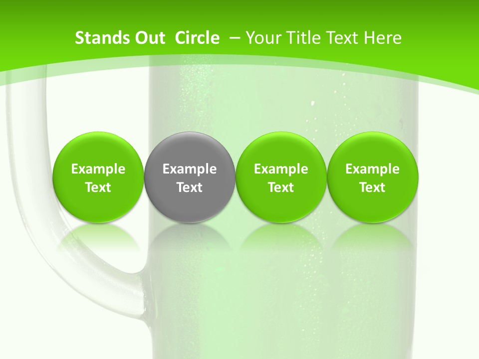 Glass Liquid Pub PowerPoint Template