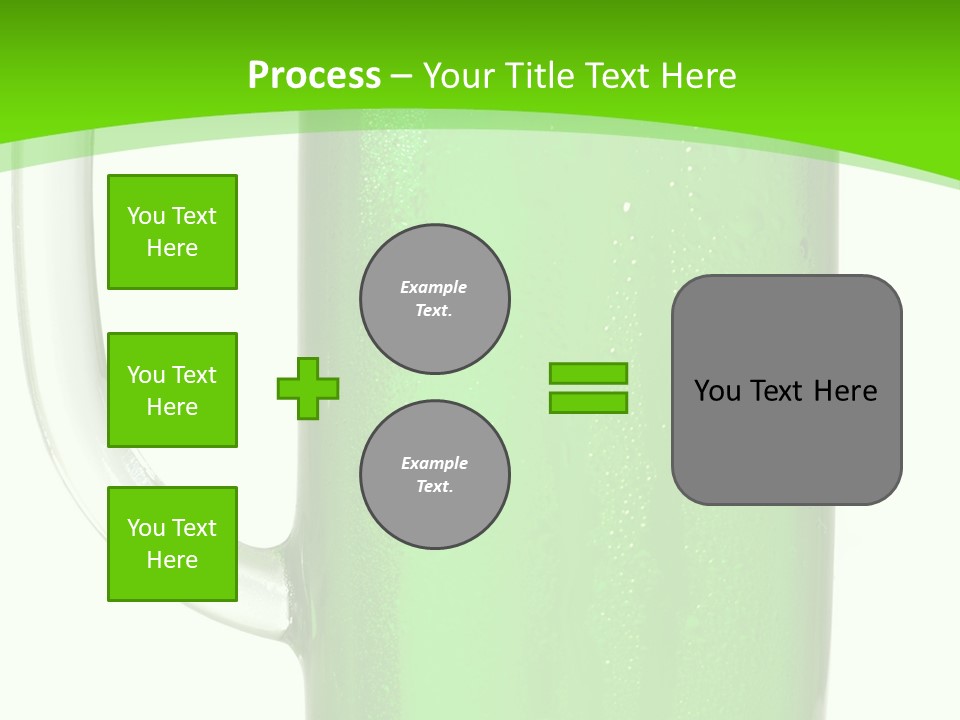 Glass Liquid Pub PowerPoint Template