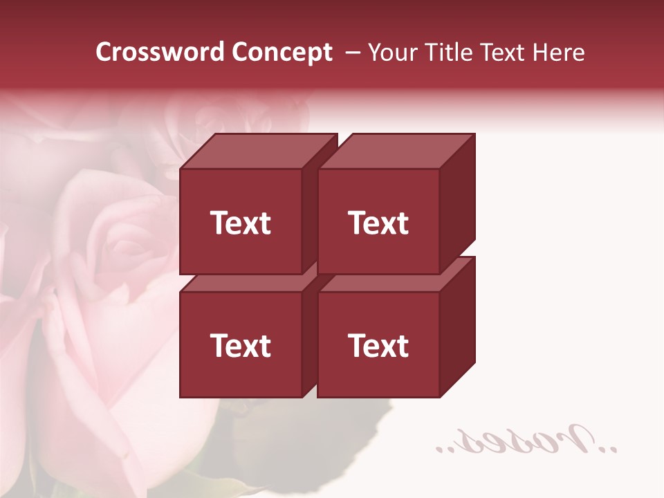 Romance Freshness Beauty PowerPoint Template