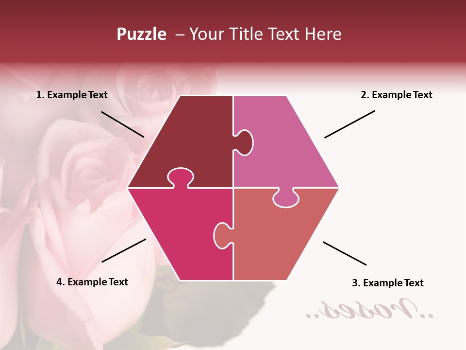 Romance Freshness Beauty PowerPoint Template