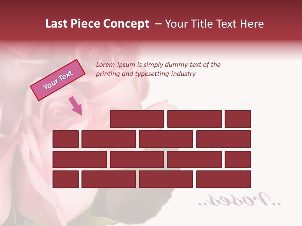 Romance Freshness Beauty PowerPoint Template