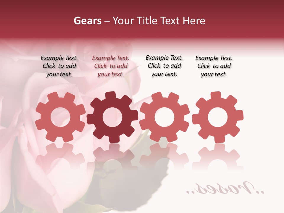 Romance Freshness Beauty PowerPoint Template