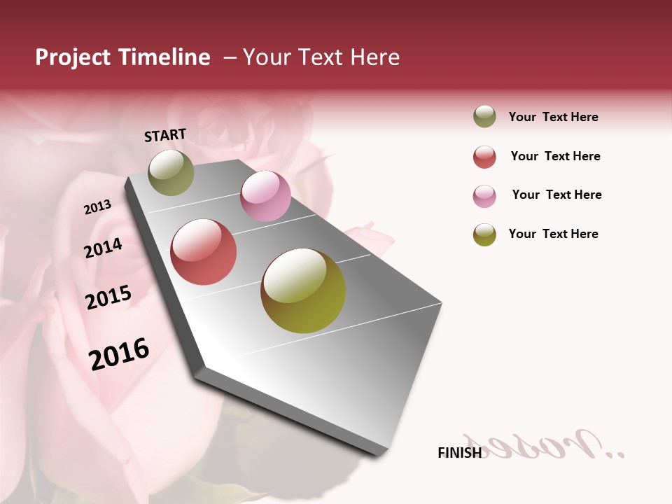 Romance Freshness Beauty PowerPoint Template